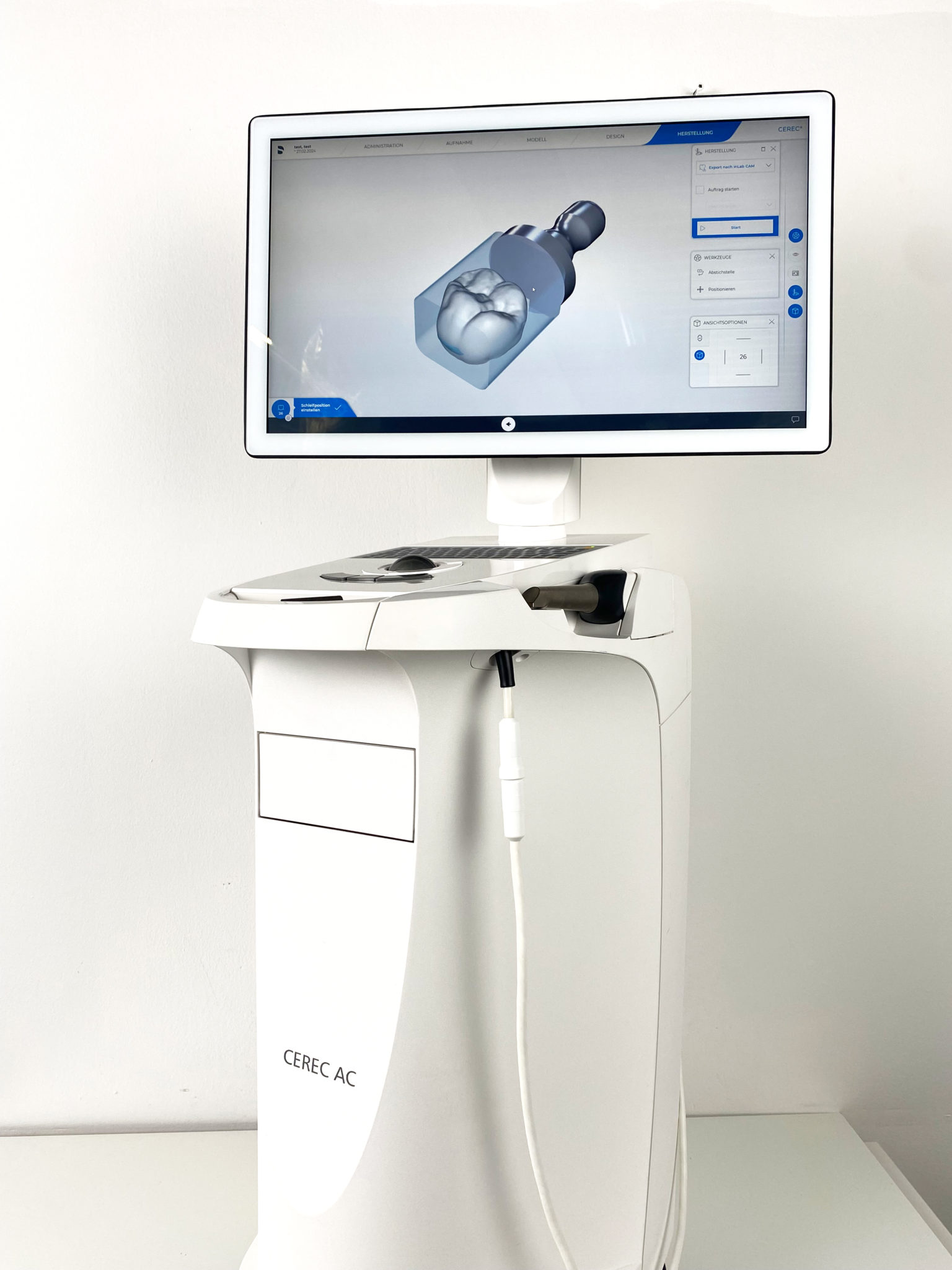 Dentsply Sirona CEREC AC Omnicam mit SW 5.2 inkl. 24″ Touchmonitor ...